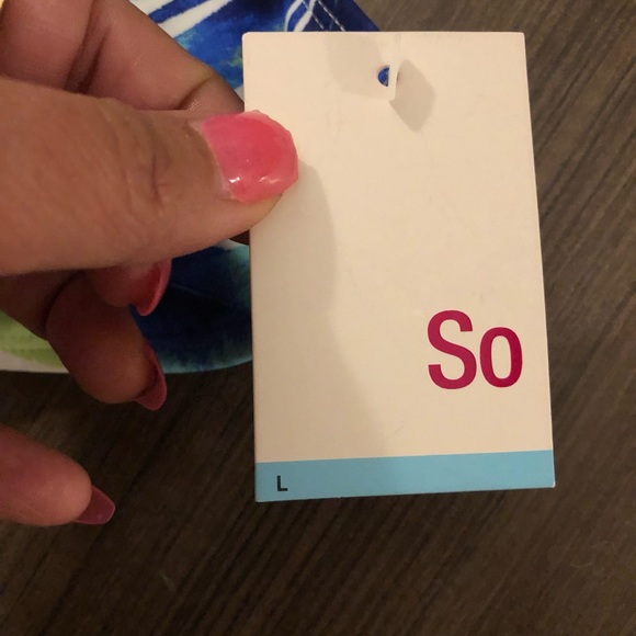 Floral swim bikini top. Brand new!! - Picture 6 of 9